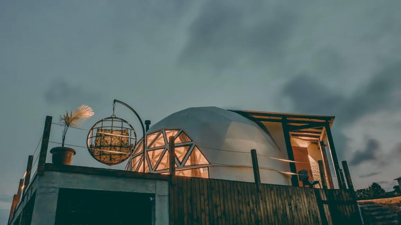 The Space - Welcome To The Sky - Domo Geodesico Vila Barracão Exterior foto